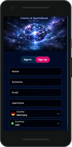 StarzSpins login